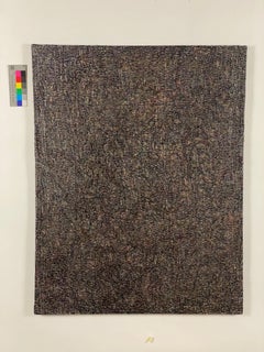 Tabula - Contemporary Conceptual Abstract,  Minimalistic Oil Painting