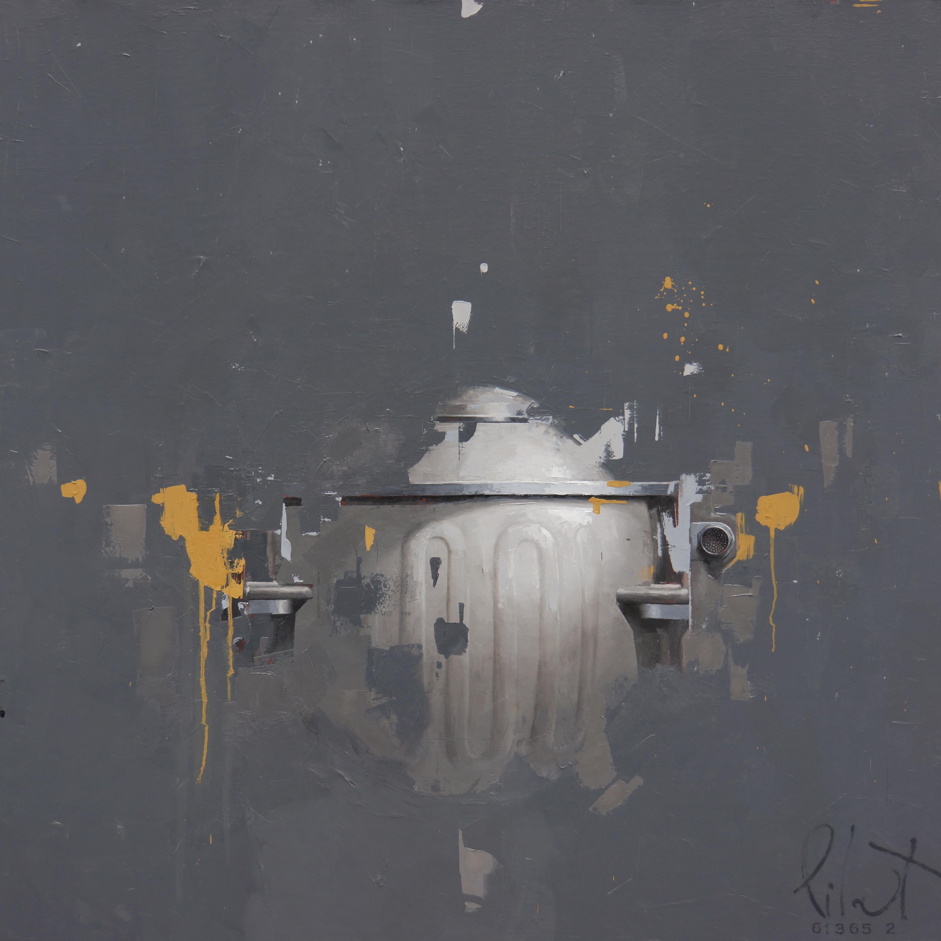 Agnieszka Pilat Abstract Painting - "Major Velocity"