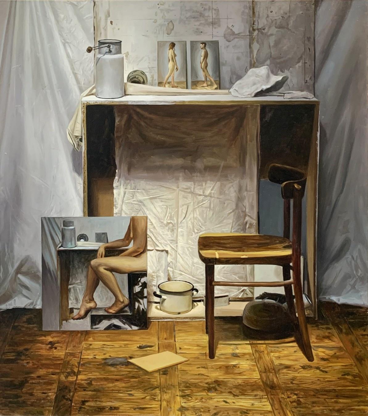 Agnieszka Staak-Janczarska - Nude - Contemporary Figurative Oil on