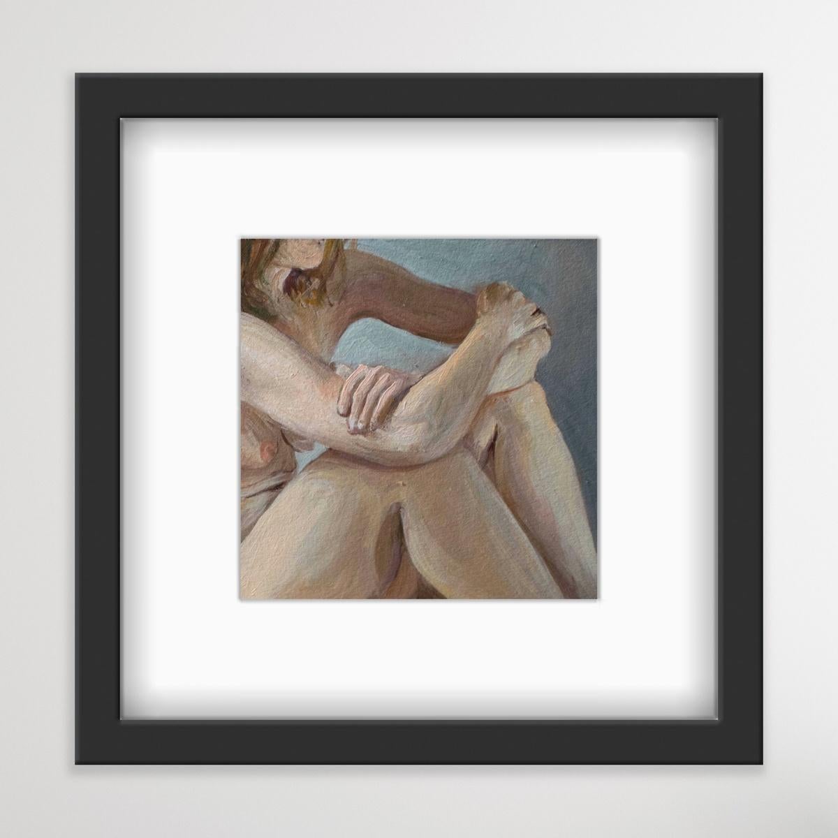 Morning light - Realistic oil painting, Nude, Young Polish artist For Sale 2
