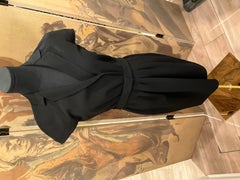 Agnona for Bergdorf Goodman - Robe noire 2 pièces