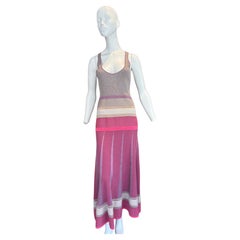 AGNONA Stupendo abito lungo in cashmere NWT. Marcato M, ma il busto va dal 33 al 38.