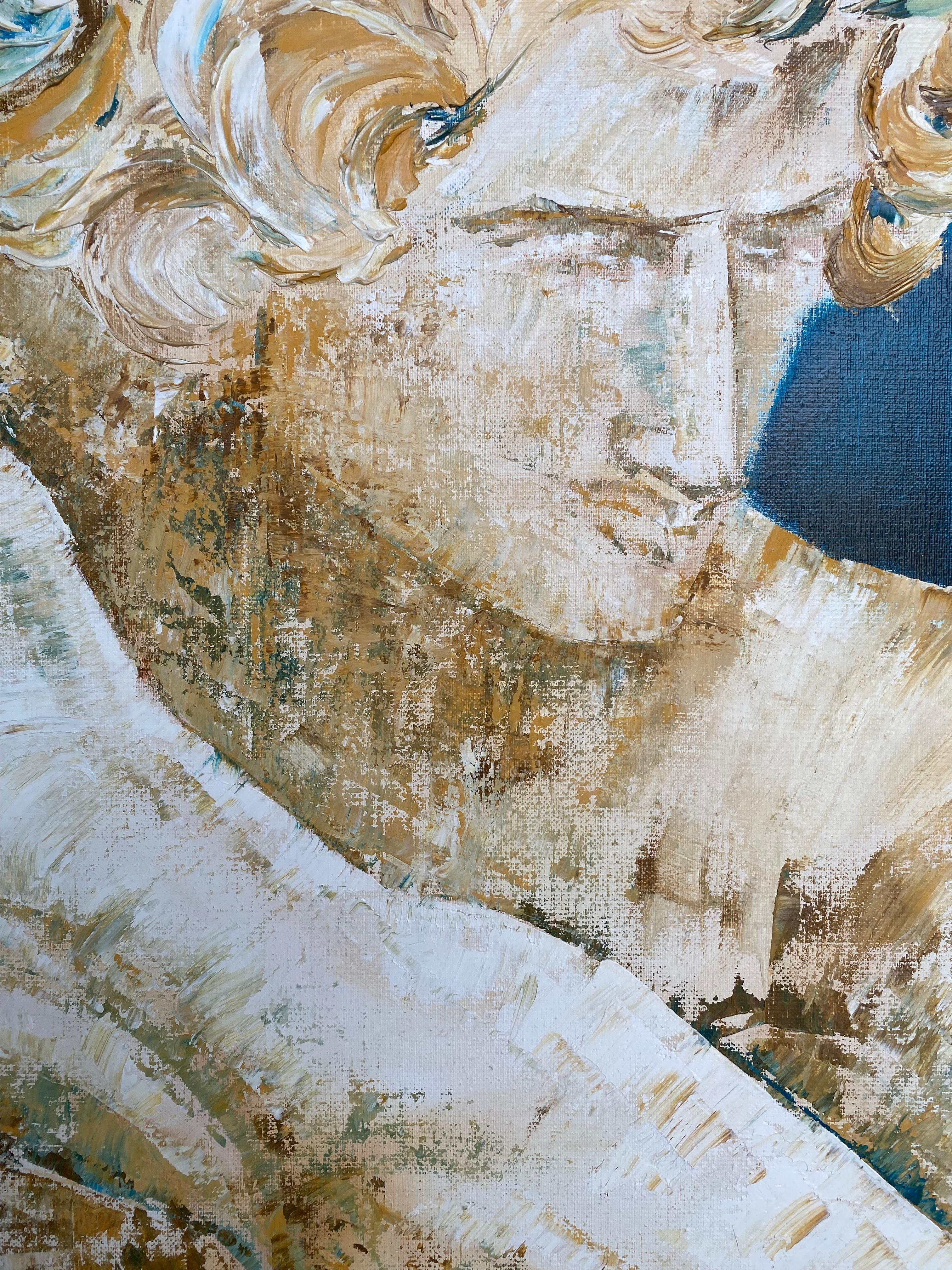 Agnès Delettre Ohne Titel Acryl auf Leinwand 2020 im Angebot 4