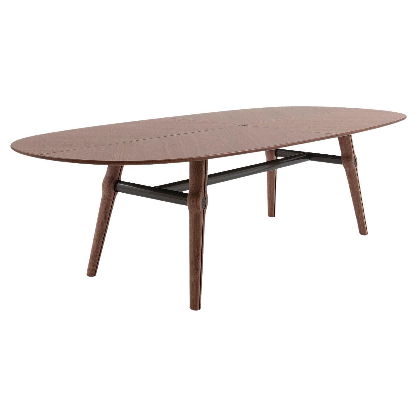 Ago Canaletto Walnut Dining Table For Sale