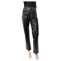 Agolde 90s Fitted Recycled Leather Pants Size 25