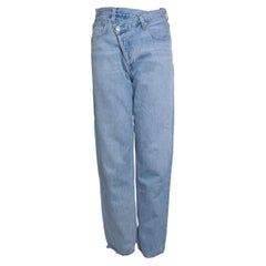 Agolde, Light blue criss cross jeans