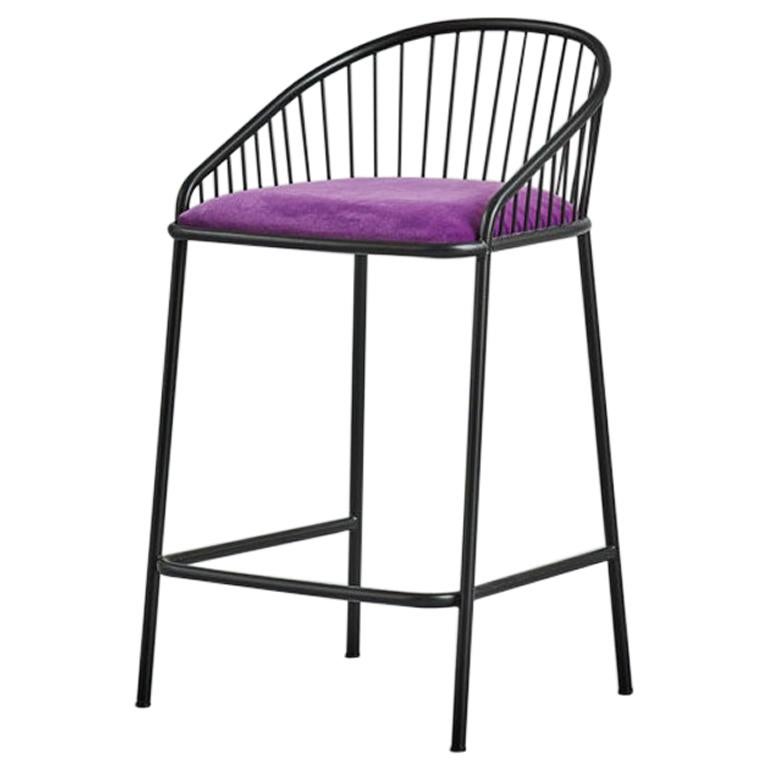 Agora Bar Low Stool by Pepe Albargues For Sale