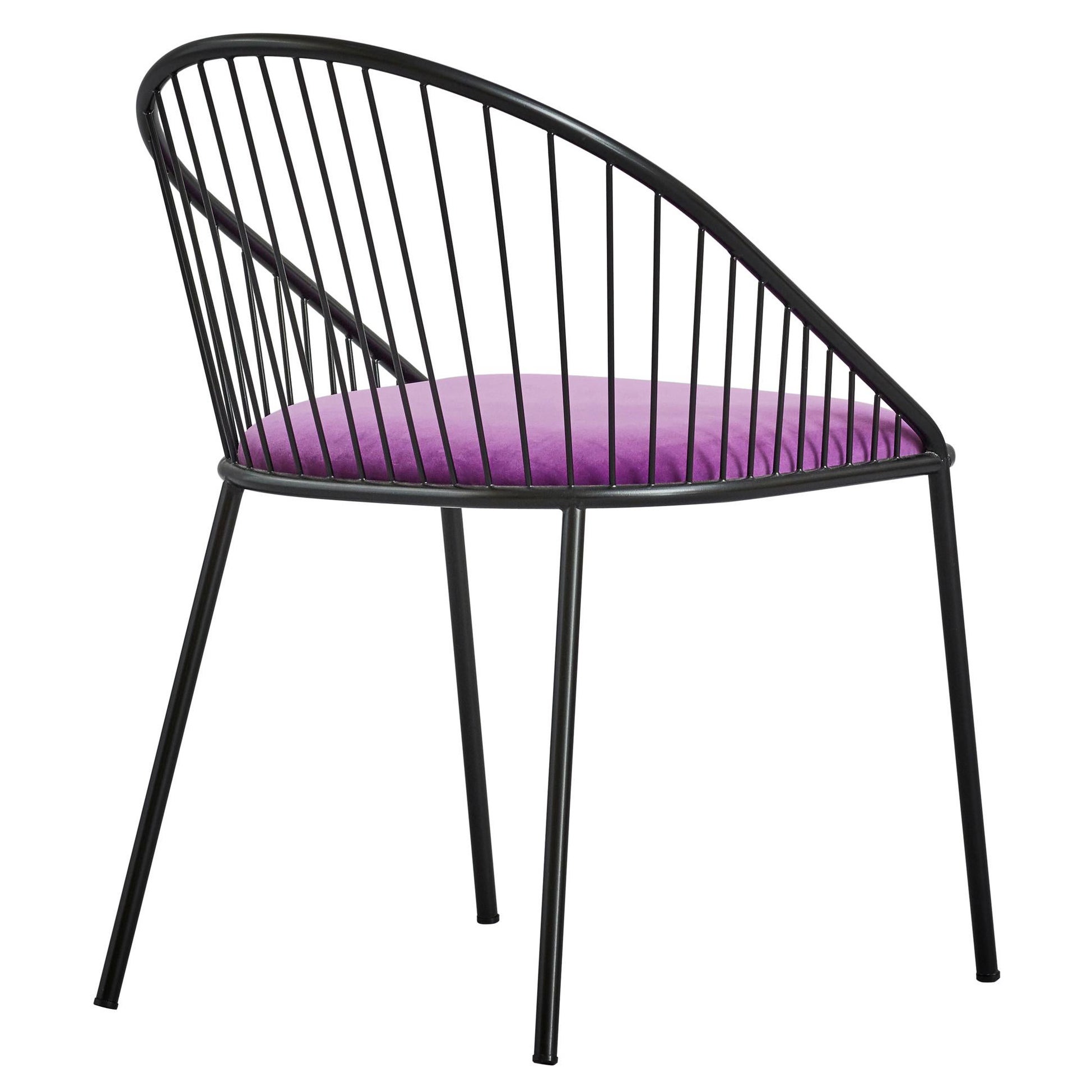 Chaise Agora noire de Pepe Albargues en vente
