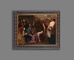 17e siècle par Agostino Beltrano La Procession au Calvary