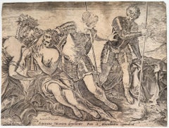 Mars driven away from Peace and Abundance by Minerva