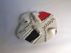 Ceramic Sculpture Unique Piece by Agostino Ferrari