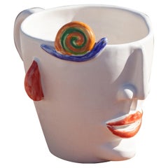 Agostino Street Vendor of Slugs Set of 3 Mugs