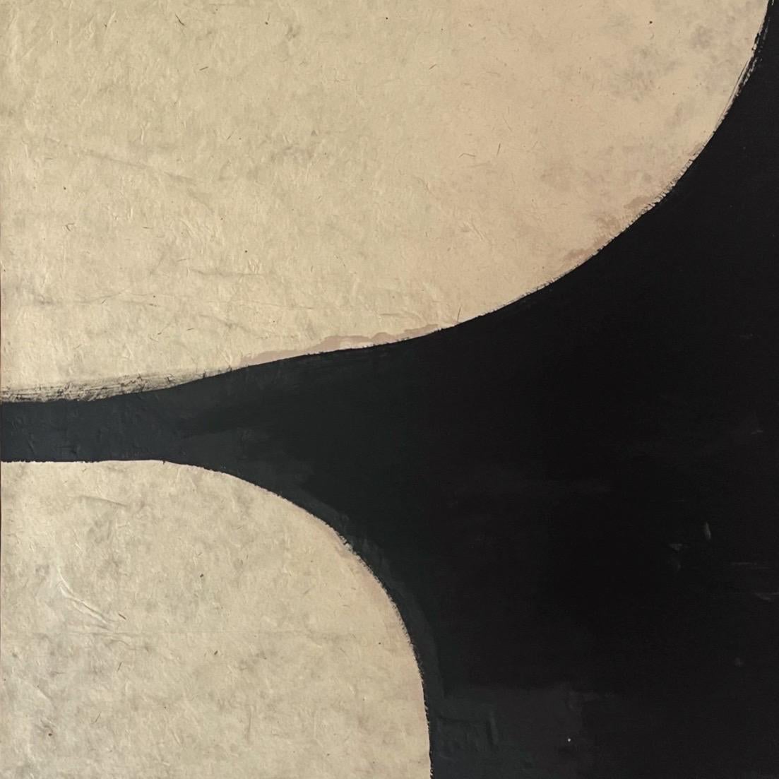 ABSTRACT Nuova opera d'arte Black Lines dell'artista AGR 2023 1