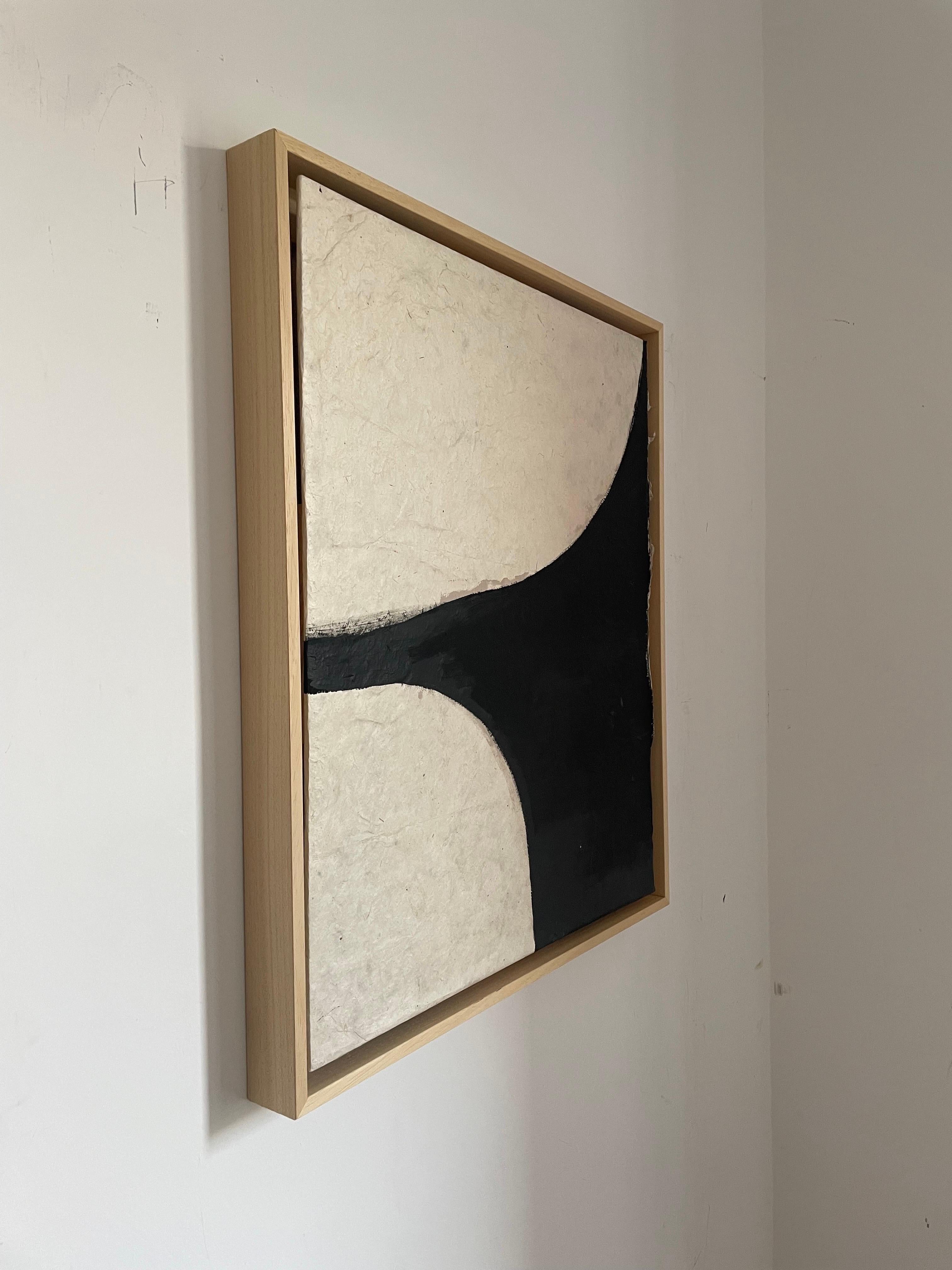 ABSTRACT Nuova opera d'arte Black Lines dell'artista AGR 2023 3