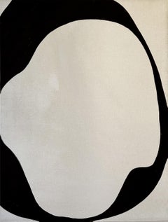 ABSTRACT Neue Kunstwerke mit schwarzen Linien von Alicia Gimeno, 2023