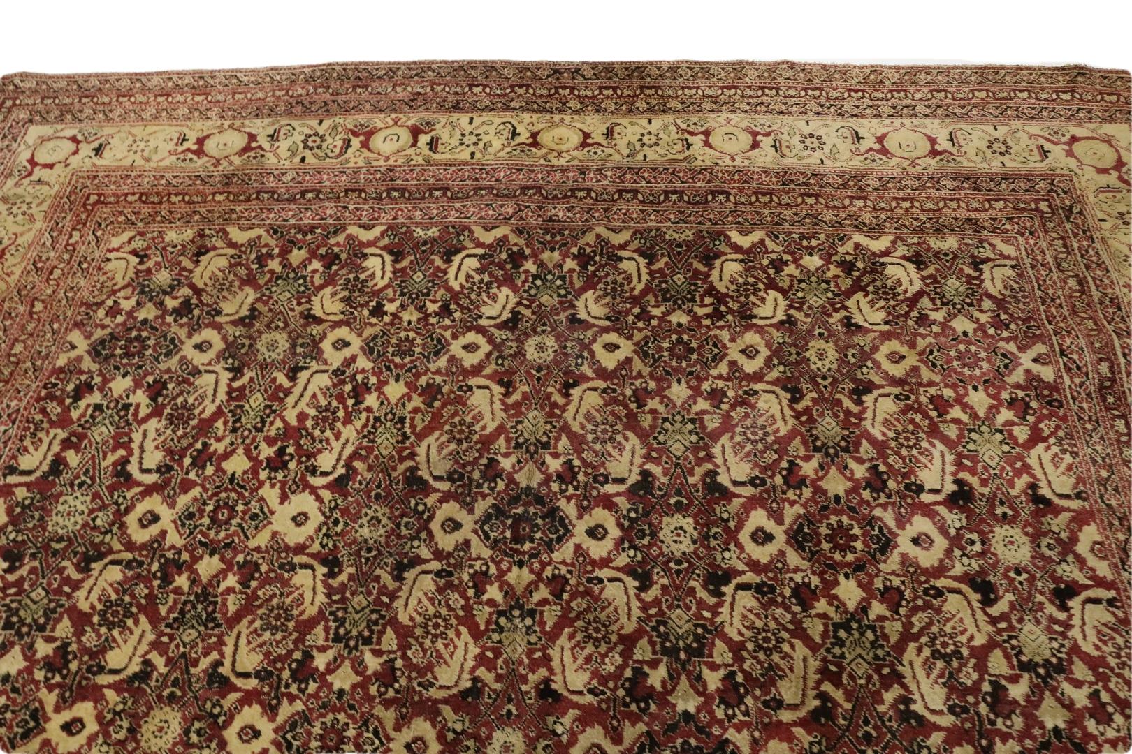 Tappeto quadrato Agra Antique - 9'10