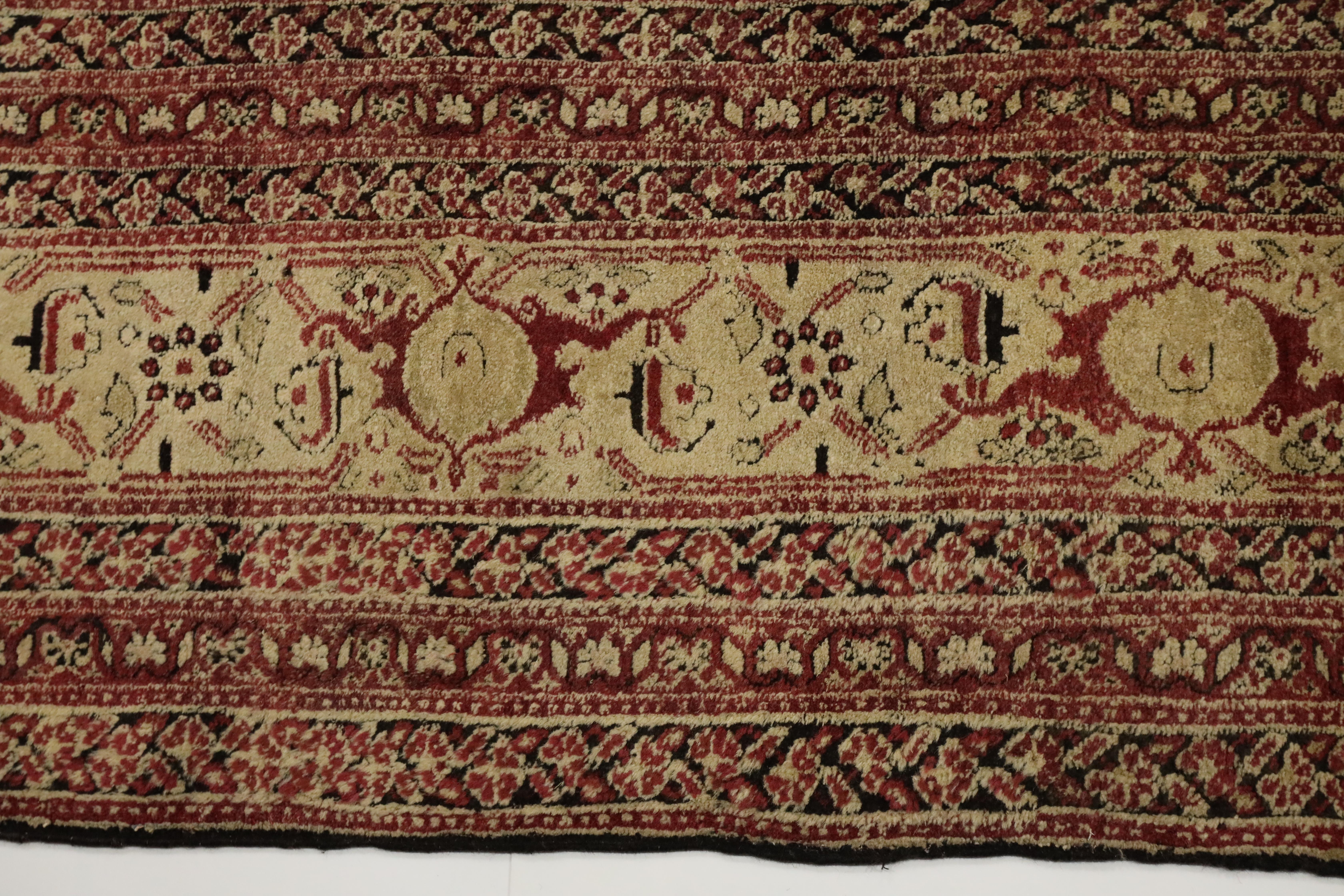 XX secolo Tappeto quadrato Agra Antique - 9'10