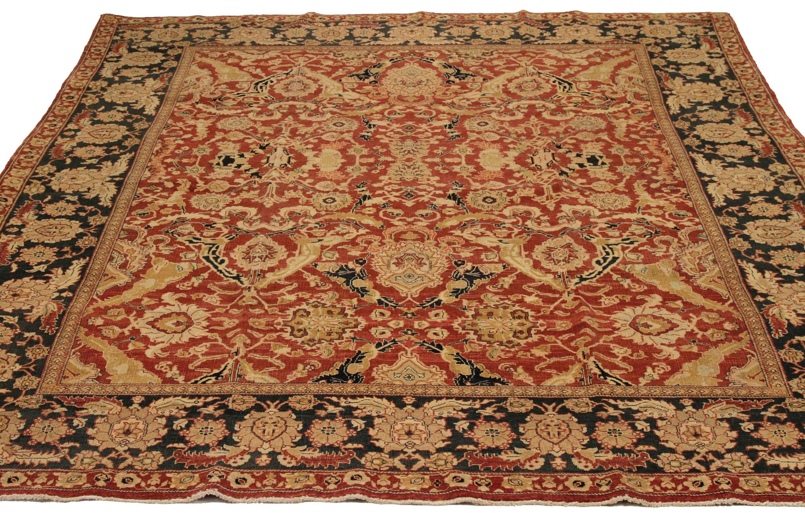 Scopri l'eleganza di questo tappeto Agra, unico nel suo genere e caratterizzato da tappeti CIRCA 1990. Progettato con una meticolosa attenzione ai dettagli, questo design esclusivo è perfetto per valorizzare il tuo spazio.