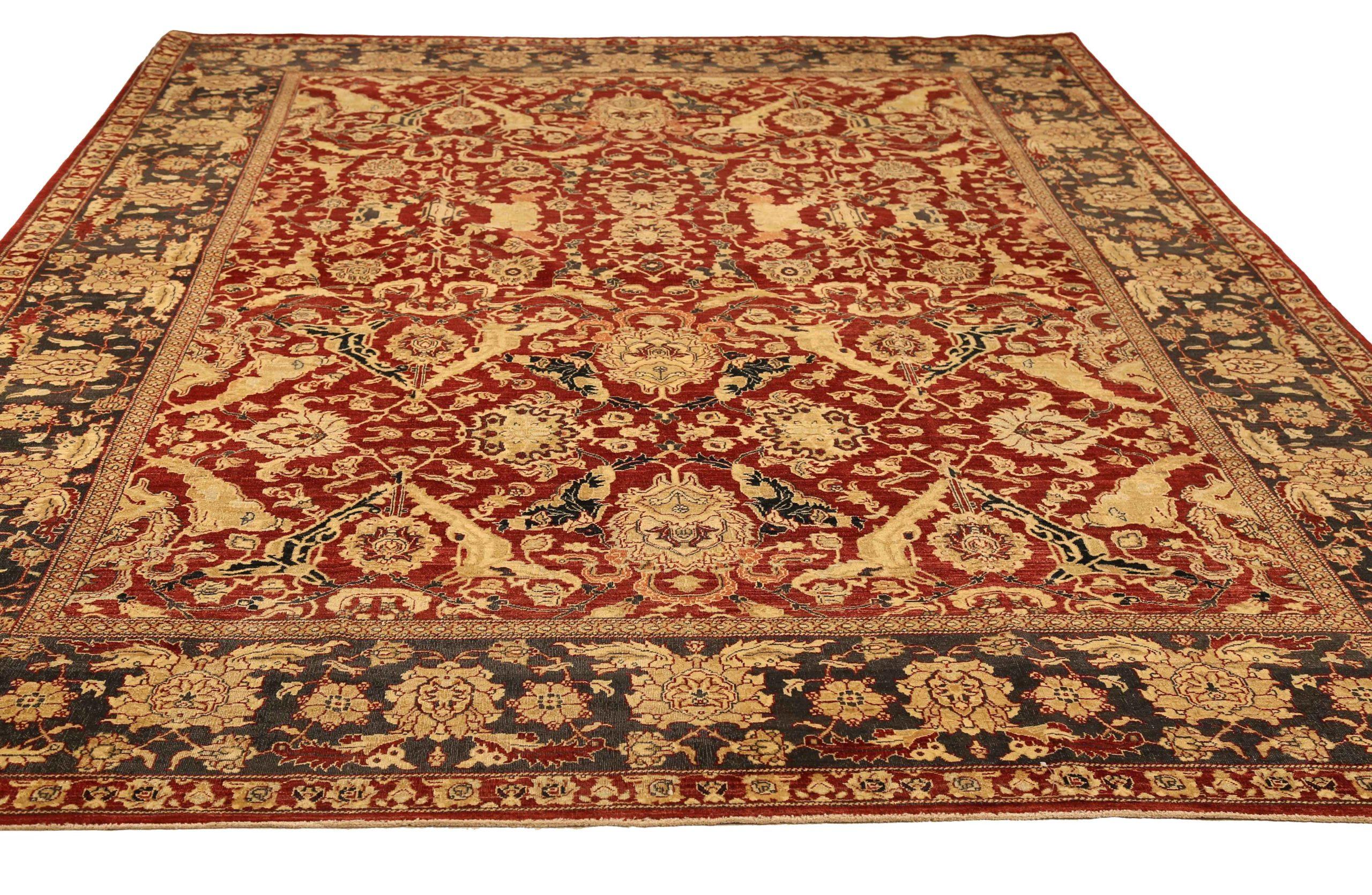 Scopri l'eleganza di questo tappeto Agra, unico nel suo genere e caratterizzato da tappeti CIRCA 1990. Progettato con una meticolosa attenzione ai dettagli, questo design esclusivo è perfetto per valorizzare il tuo spazio.