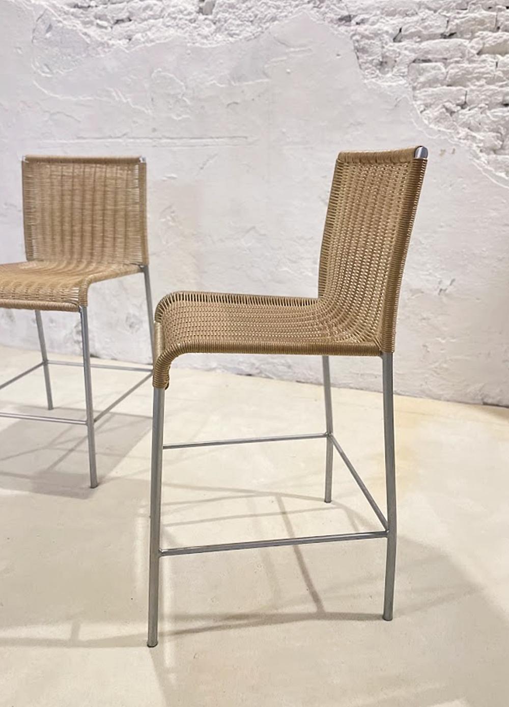 Enrico Franzolini Barhocker Agra für die Accademia Italien im Zustand „Gut“ im Angebot in Debrecen, HU