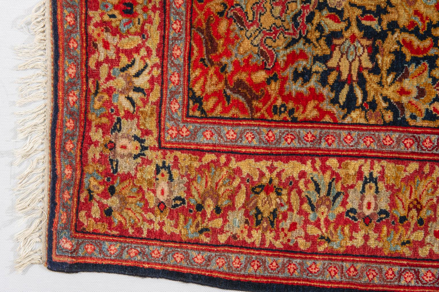 20th Century Agra Little Carpet Extremely Fine For Sale