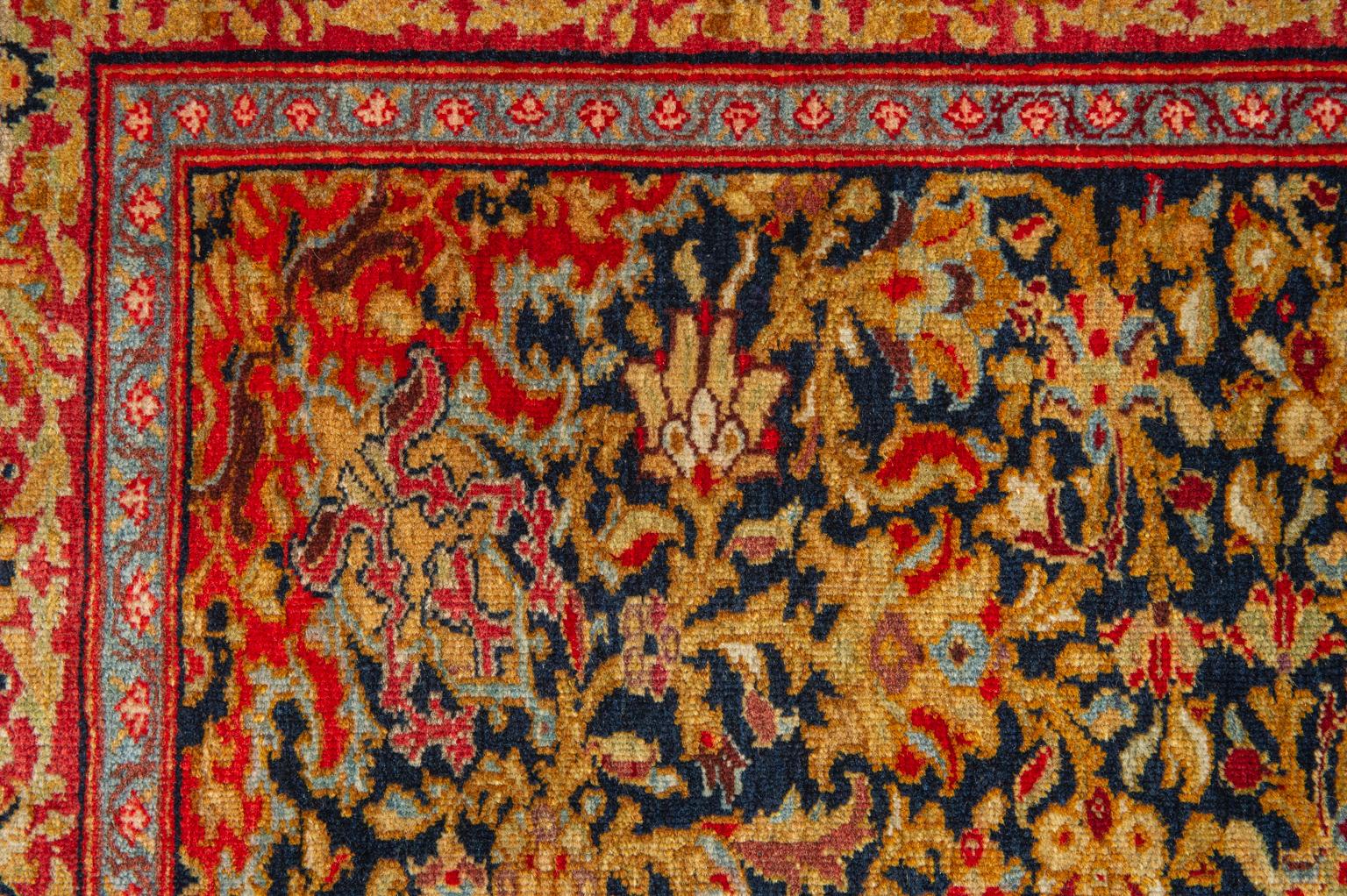 Agra Little Carpet Extremely Fine For Sale 1
