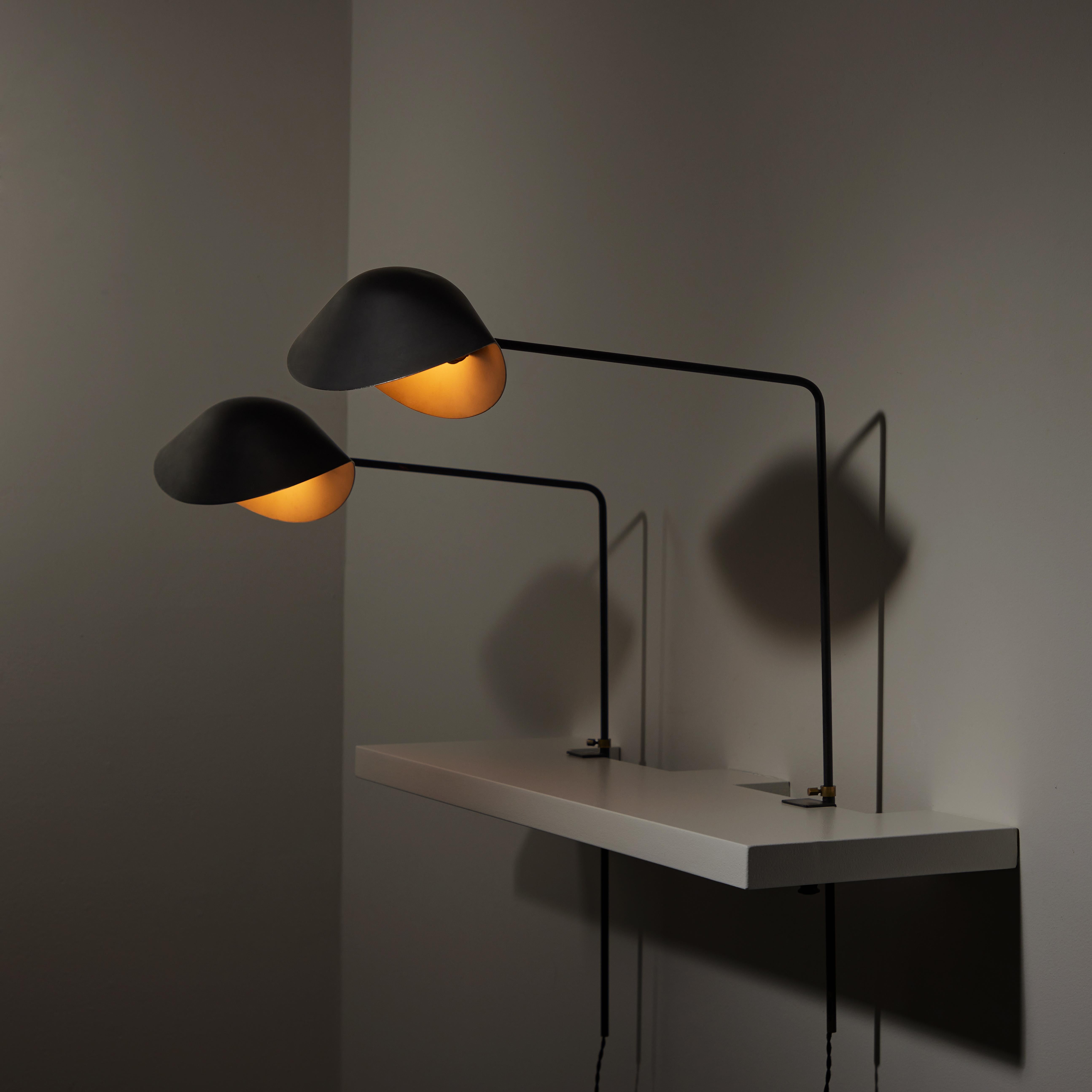 French Agrafee Desk Lamps by Serge Mouille