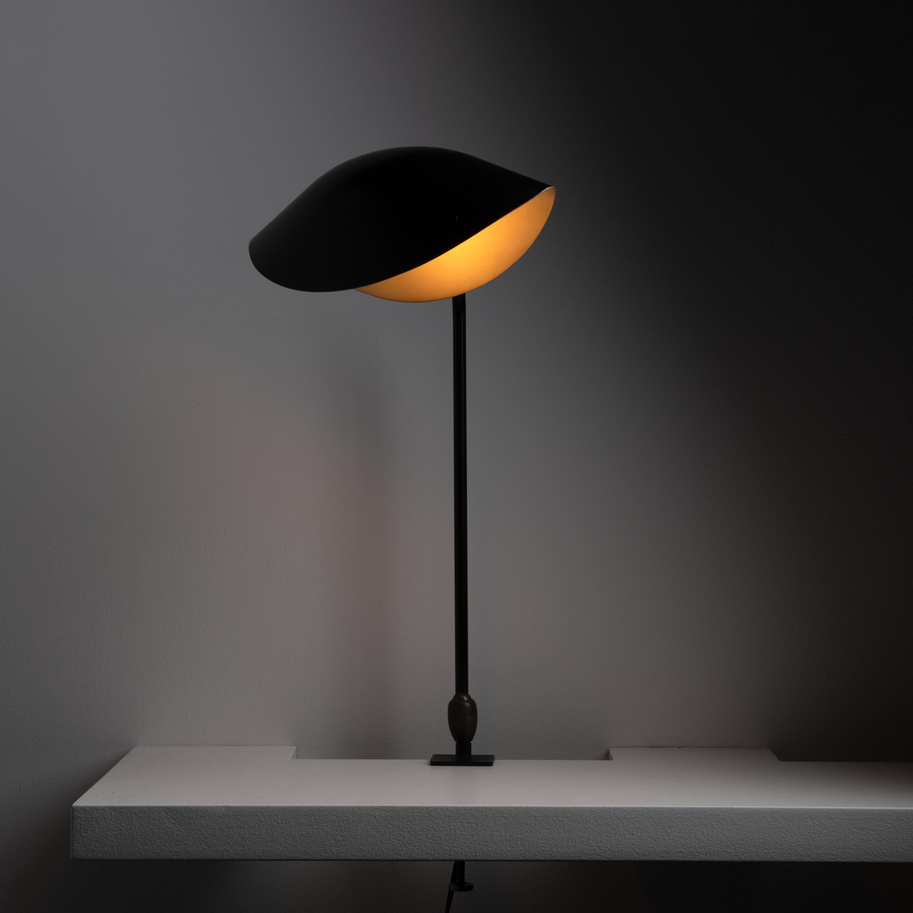 Mid-20th Century Agrafee Deux Rotules Desk Lamp by Serge Mouille For Sale