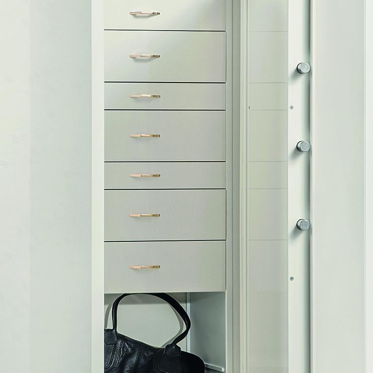 Bianca Contemporary Armoured Armoire Safe Chest Gioia Agresti For Sale 1