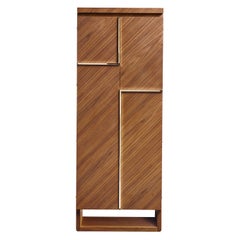 Armored Armoire in Canaletto Walnut Gioia Noce Agresti 