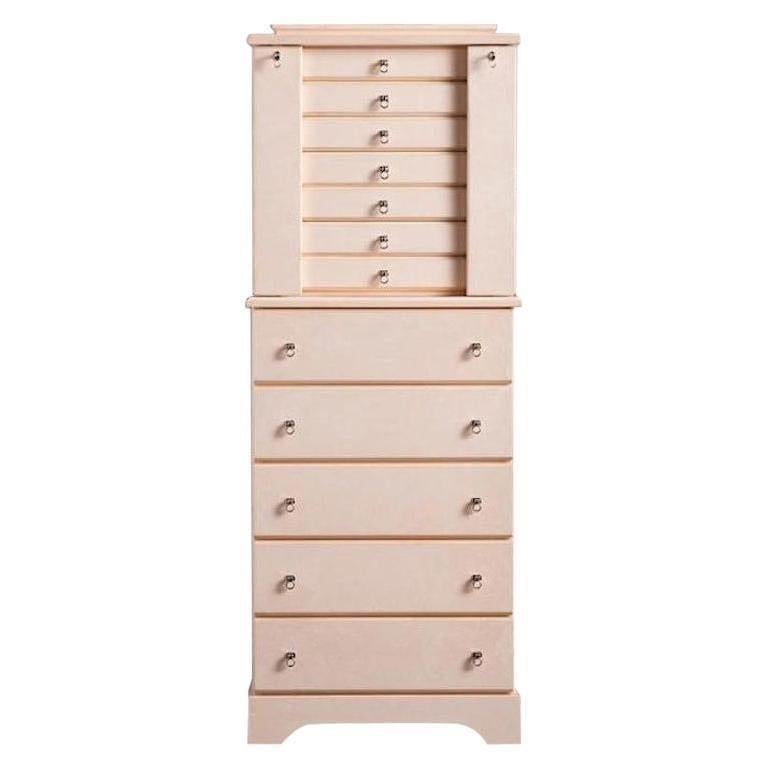 Customizable Agresti Lo Scrigno Jewelry Armoire For Sale at