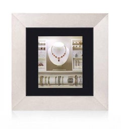 "Miroir d'enchantement" Coffre-fort contemporain avec verre pare-balles