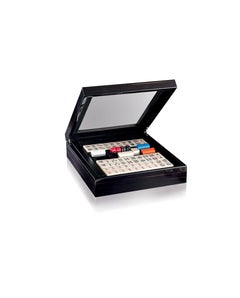 Mahjong Game Board in Black Polished Ebony Passione Di Gioco