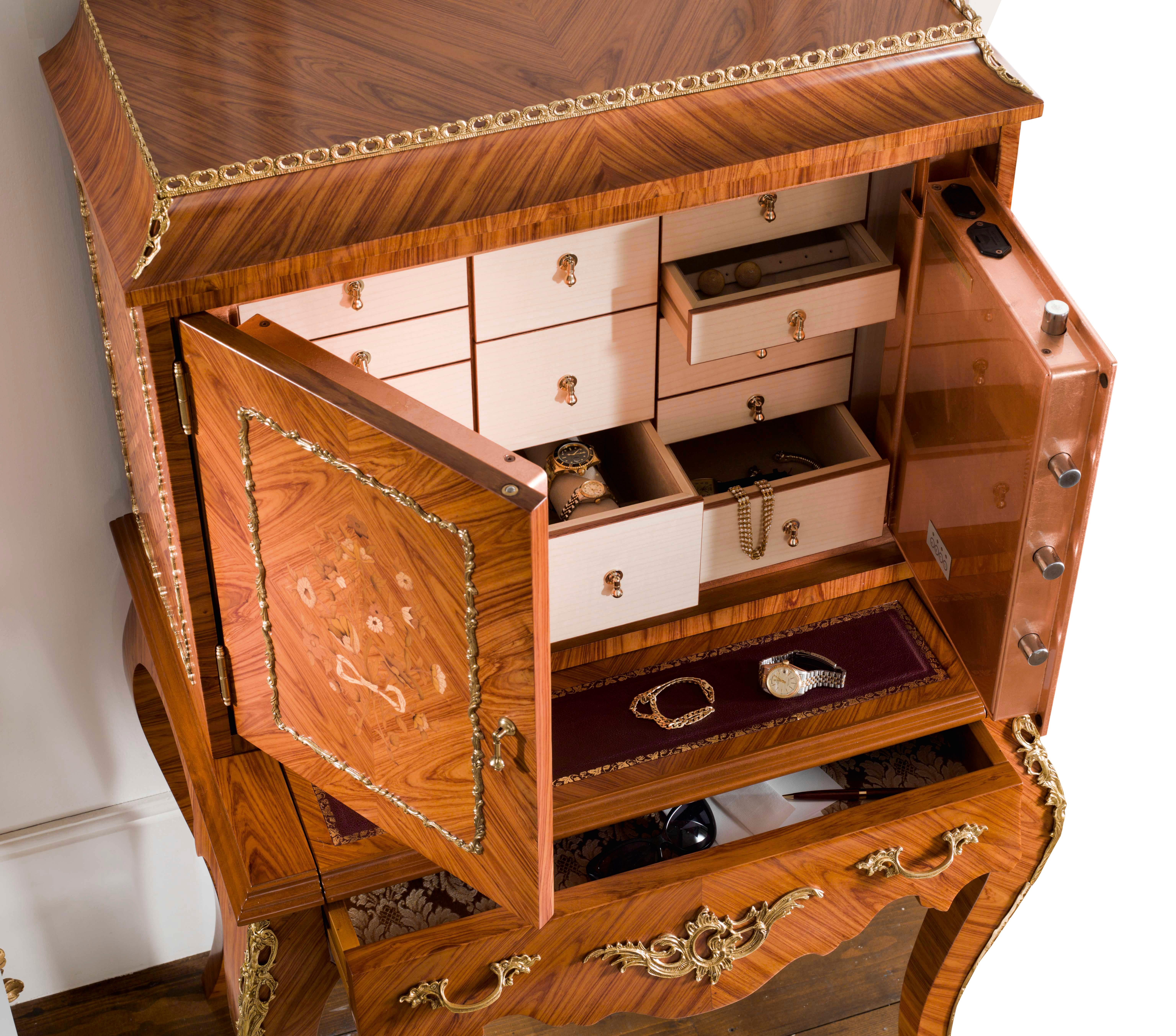 Italian Agresti Trianon Armored Writing Desk