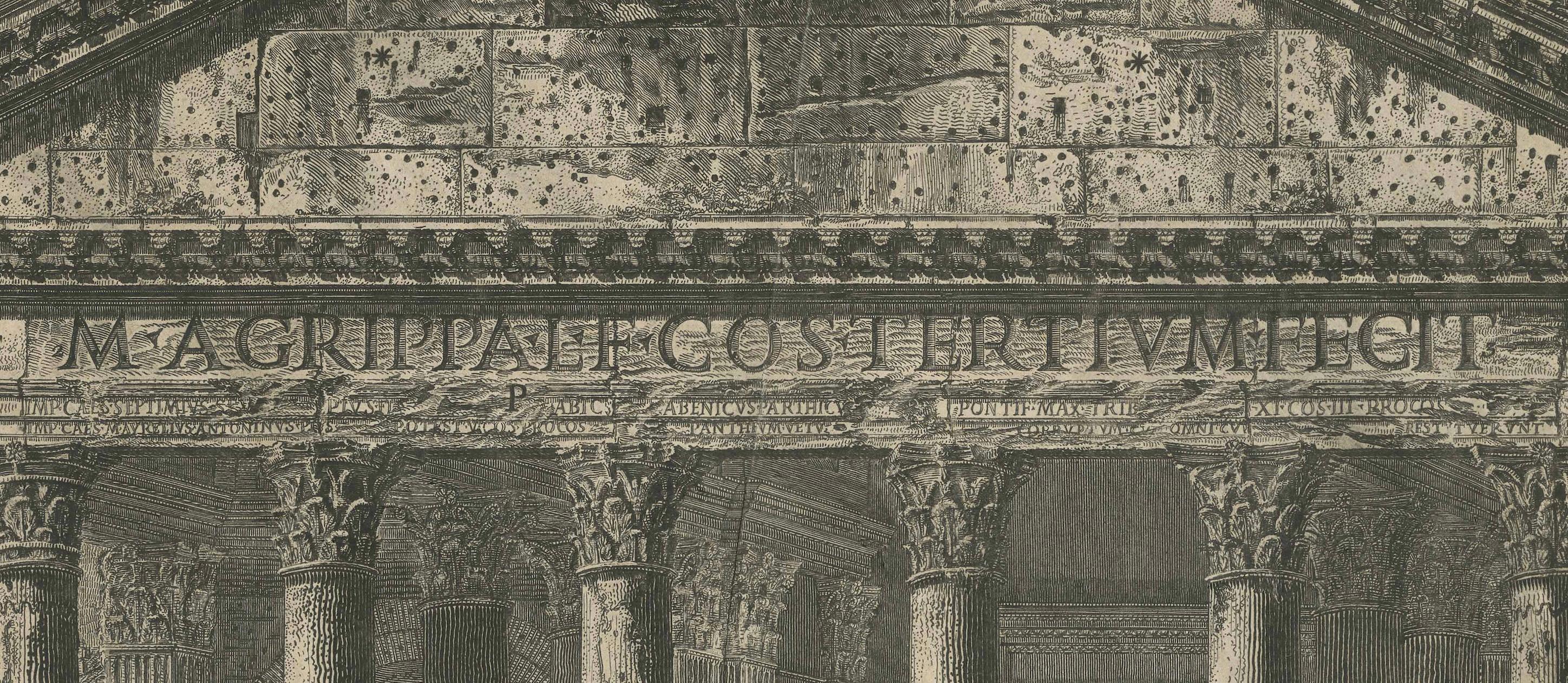 El legado de Agripa: El Panteón como Santa María ad Martyres, 1761 en venta 1