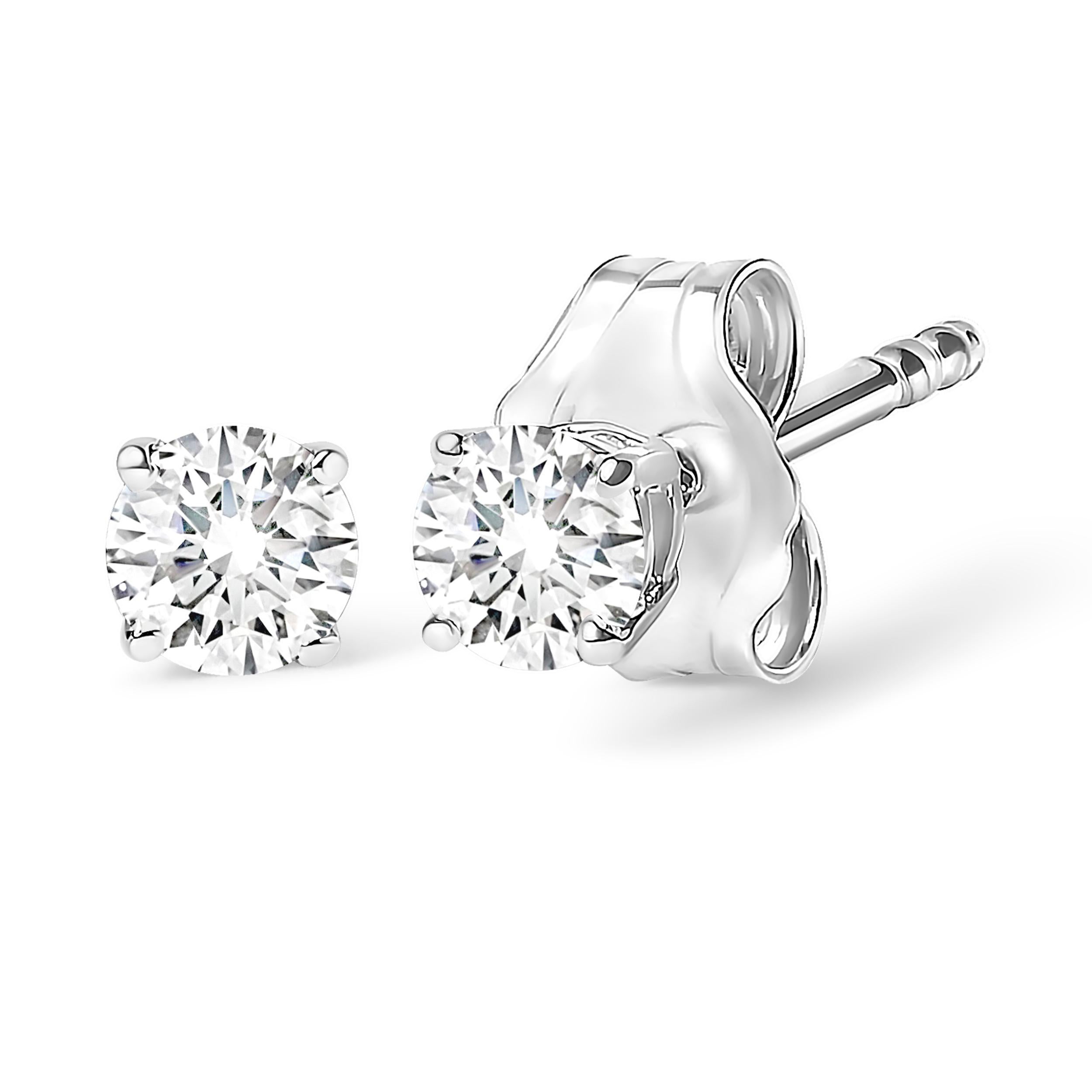 Experience the epitome of elegance with our AGS Certified Diamond Stud Earrings, designed exclusively for the Haus of Brilliance. Crafted with an undeniable dedication to quality, these earrings are a testament to the timeless beauty of natural