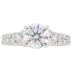 AGS Ideal Cut Diamond Engagement Ring