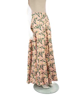 Agua by Agua Bendita Pantalón pata ancha floral Talla S