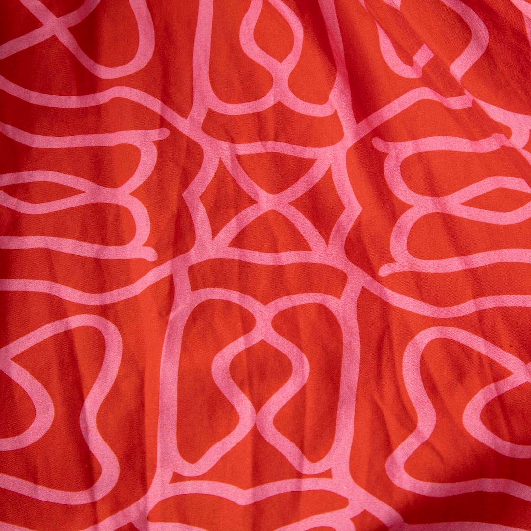 Women's Agua by Agua Bendita Pink Samba Cutout-Back Dress Size XS