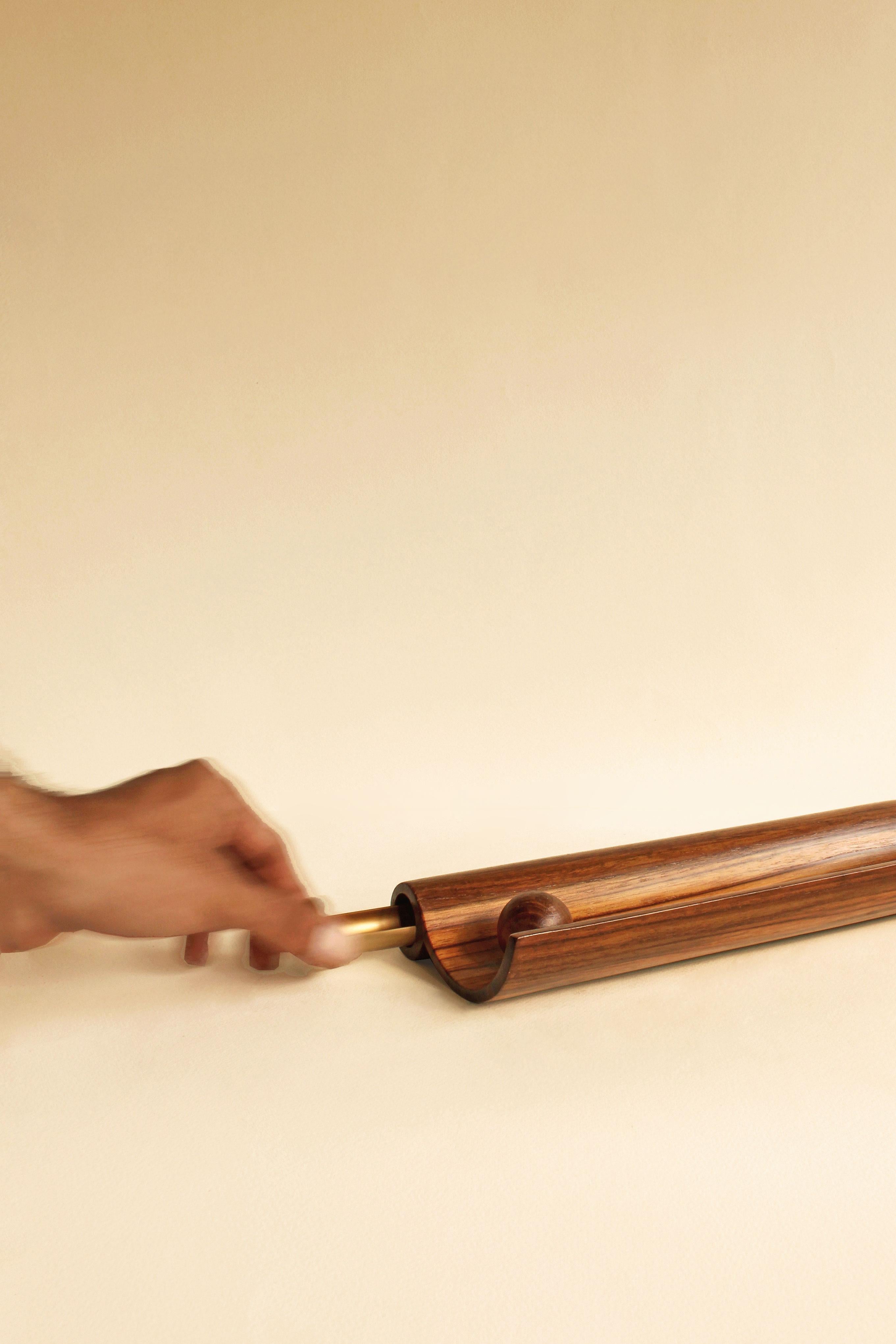 Contemporary Aguru Incense Stick Holder by Studio Indigene For Sale