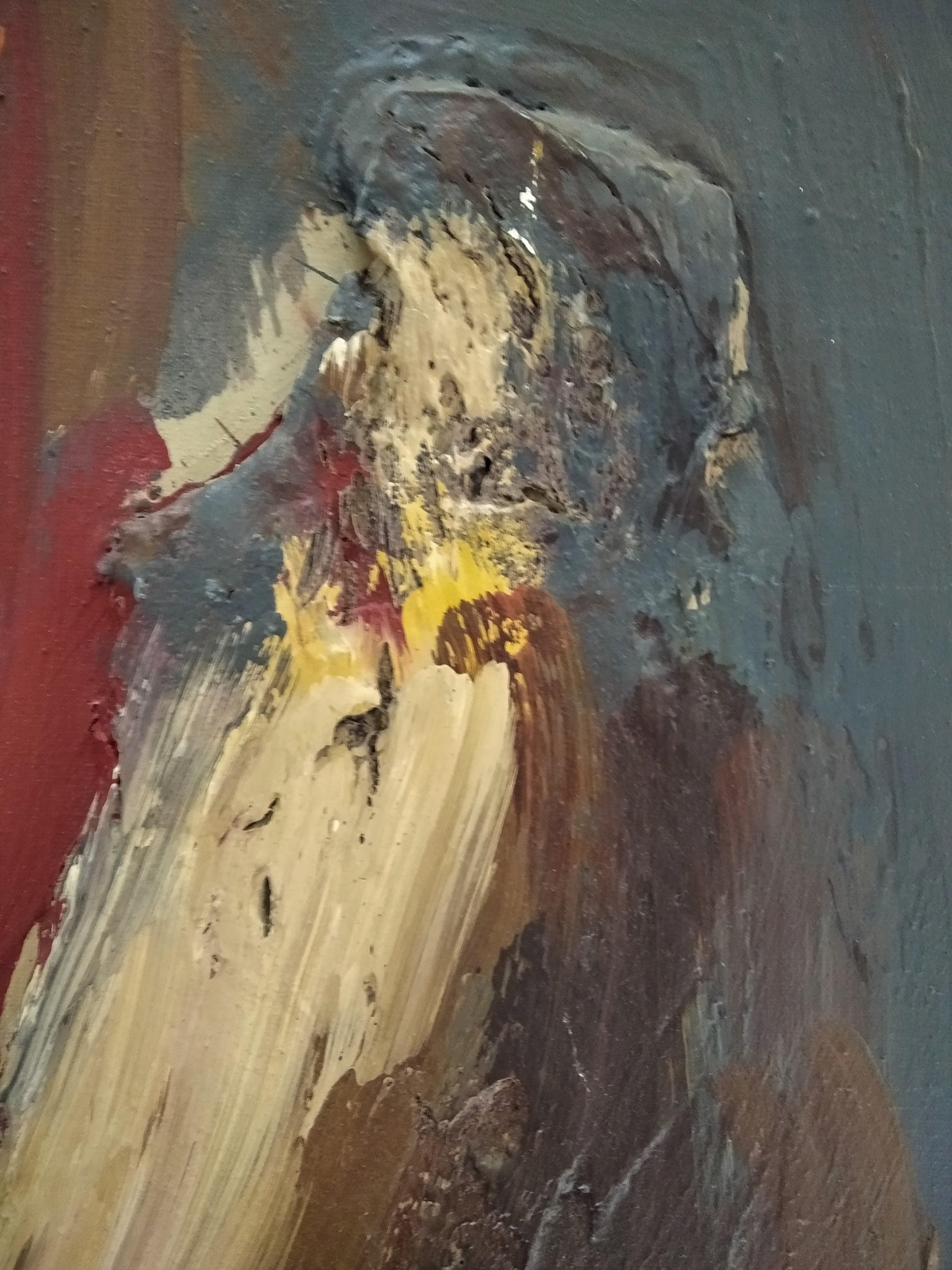 Senza titolo - Abstract Painting Nero di Agusti Penadés Lopez