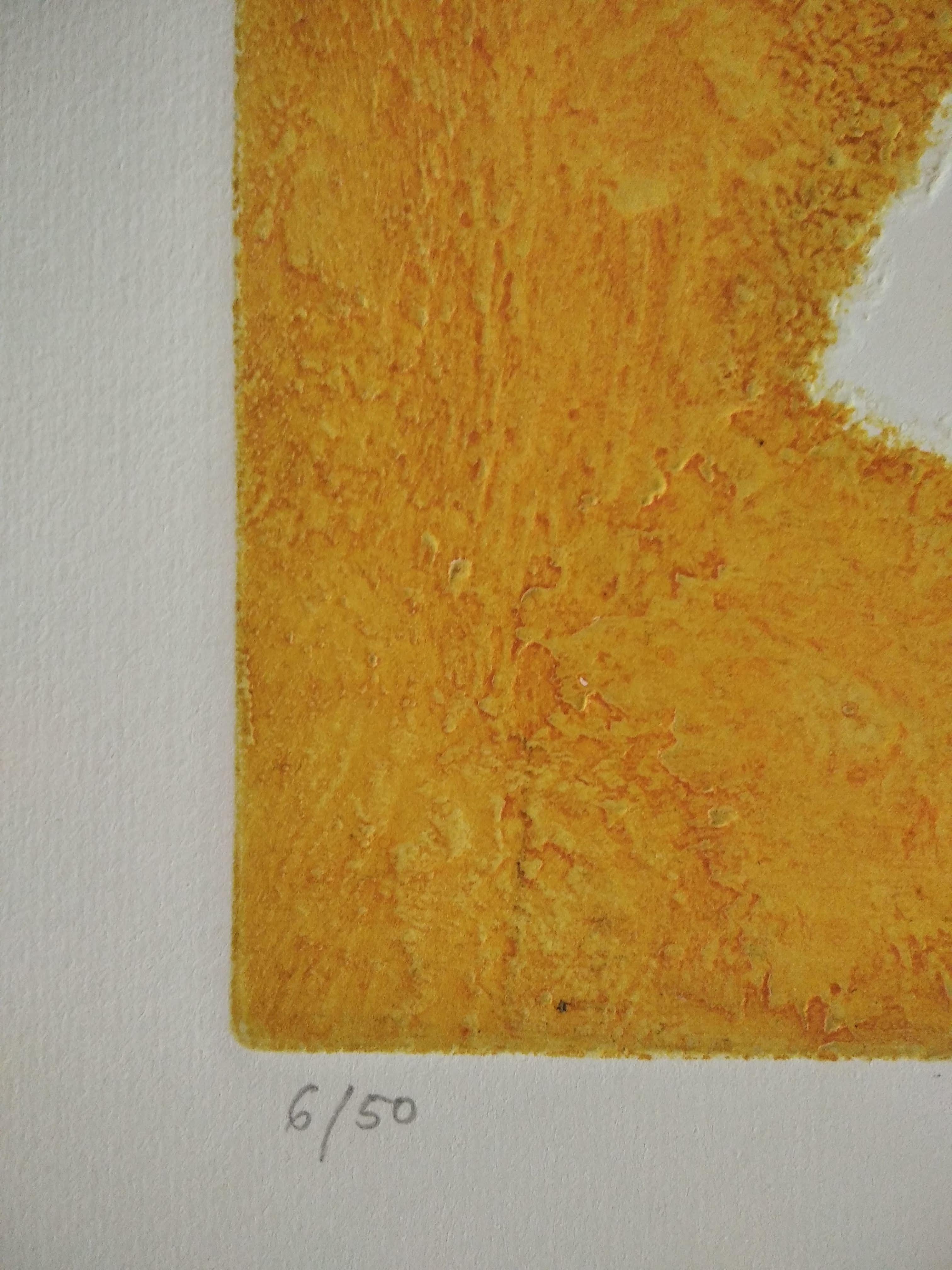 Senza titolo - Abstract Print Marrone di Agusti Penadés Lopez