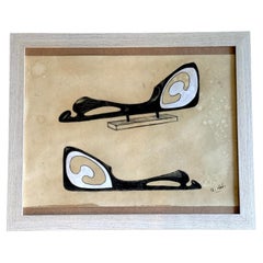 Agustín Cárdenas Drawing Study for Abstract Sculpture, Untitled II