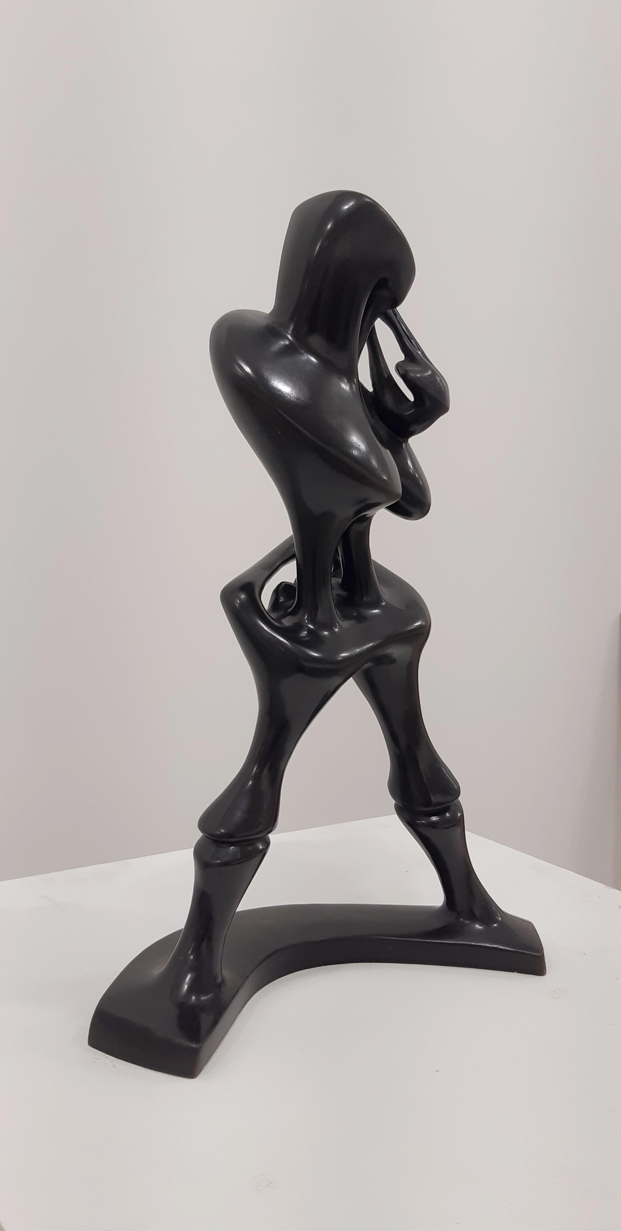 Agustín Cárdenas, El Violinista, Bronce, Edición 4/6, 1983, Tamaño pequeño en venta 2