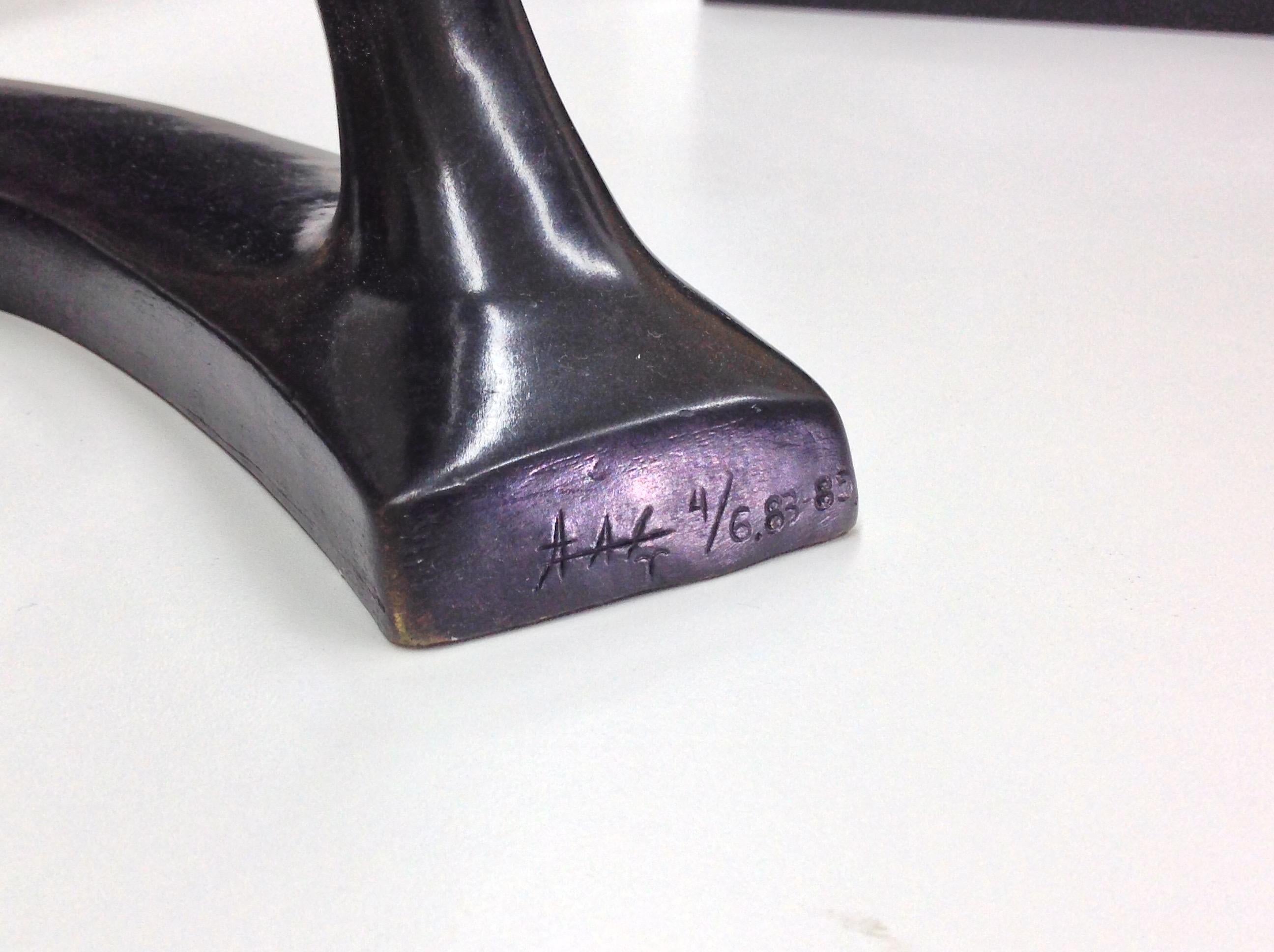 Agustín Cárdenas, El Violinista, Bronce, Edición 4/6, 1983, Tamaño pequeño en venta 5