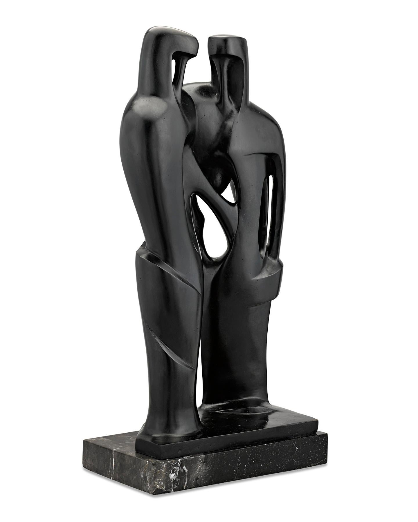 Zwei Paare (Moderne), Sculpture, von Agustín Cárdenas