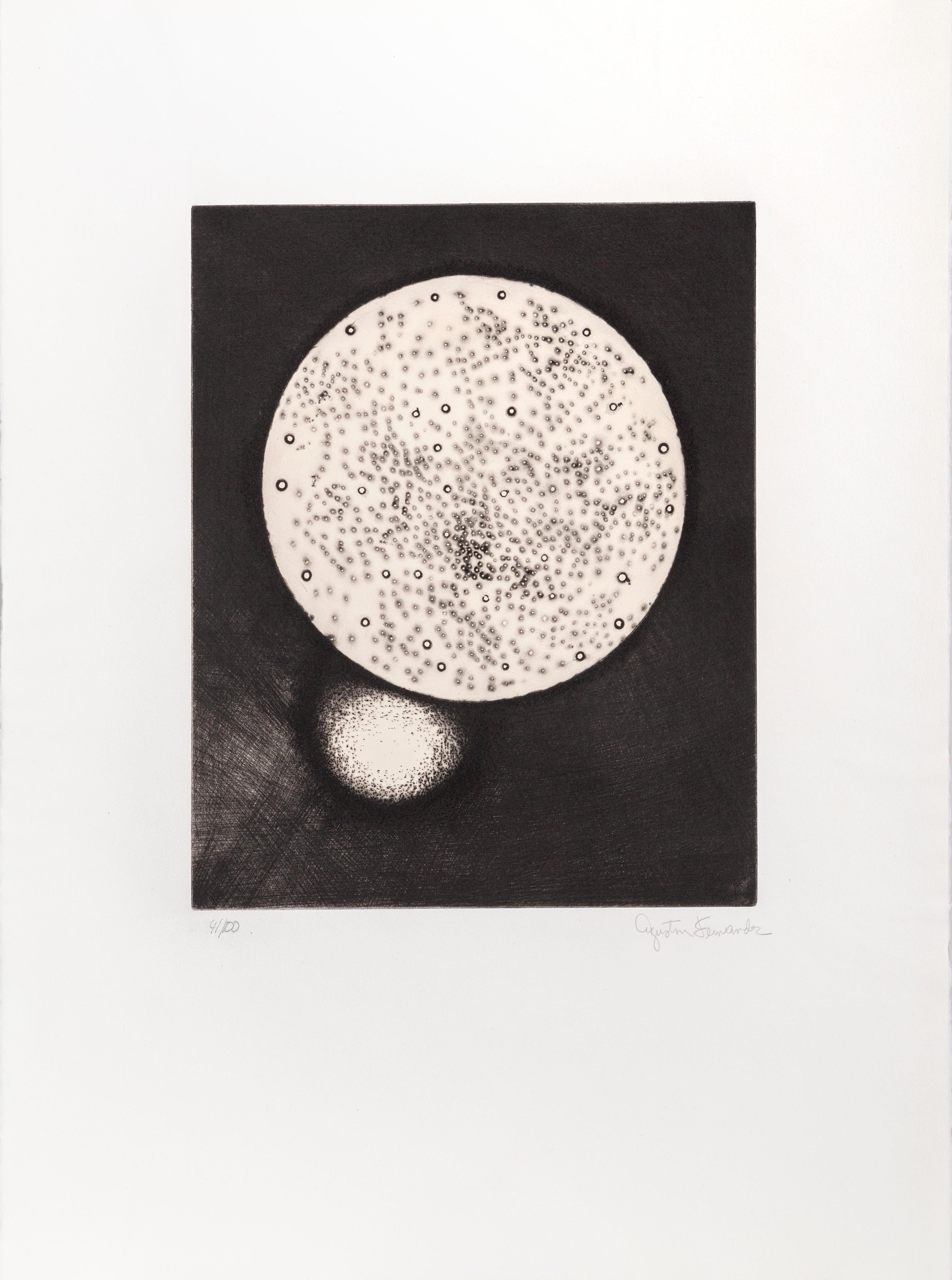 From L.A., Abstract Etching by Agustin Fernandez
