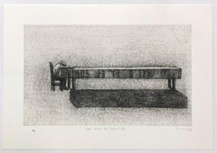 'Rites of Silence' 2005 signed limited edition original etching art print