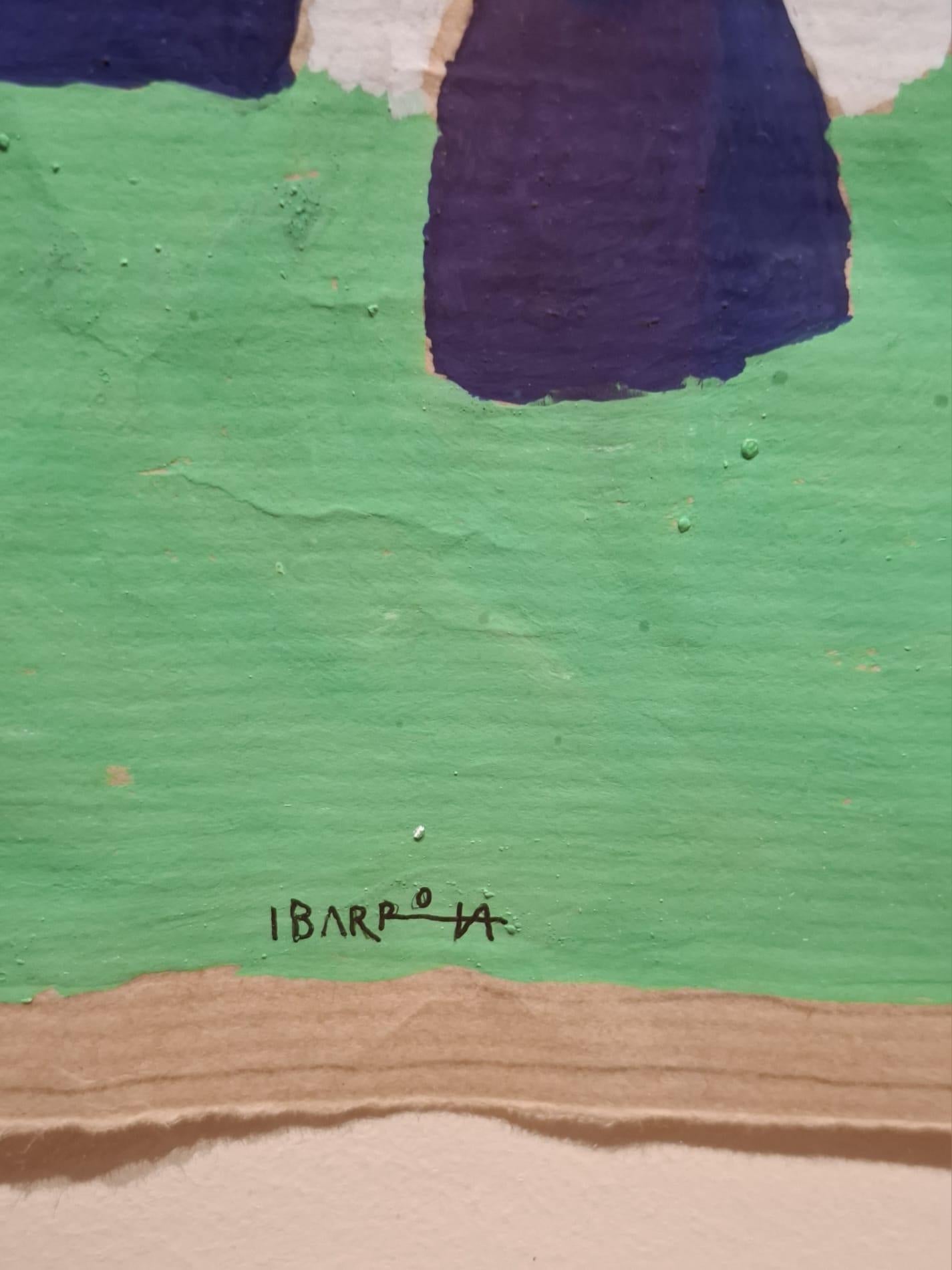 Sin título - Abstract Painting by Agustín Ibarrola
