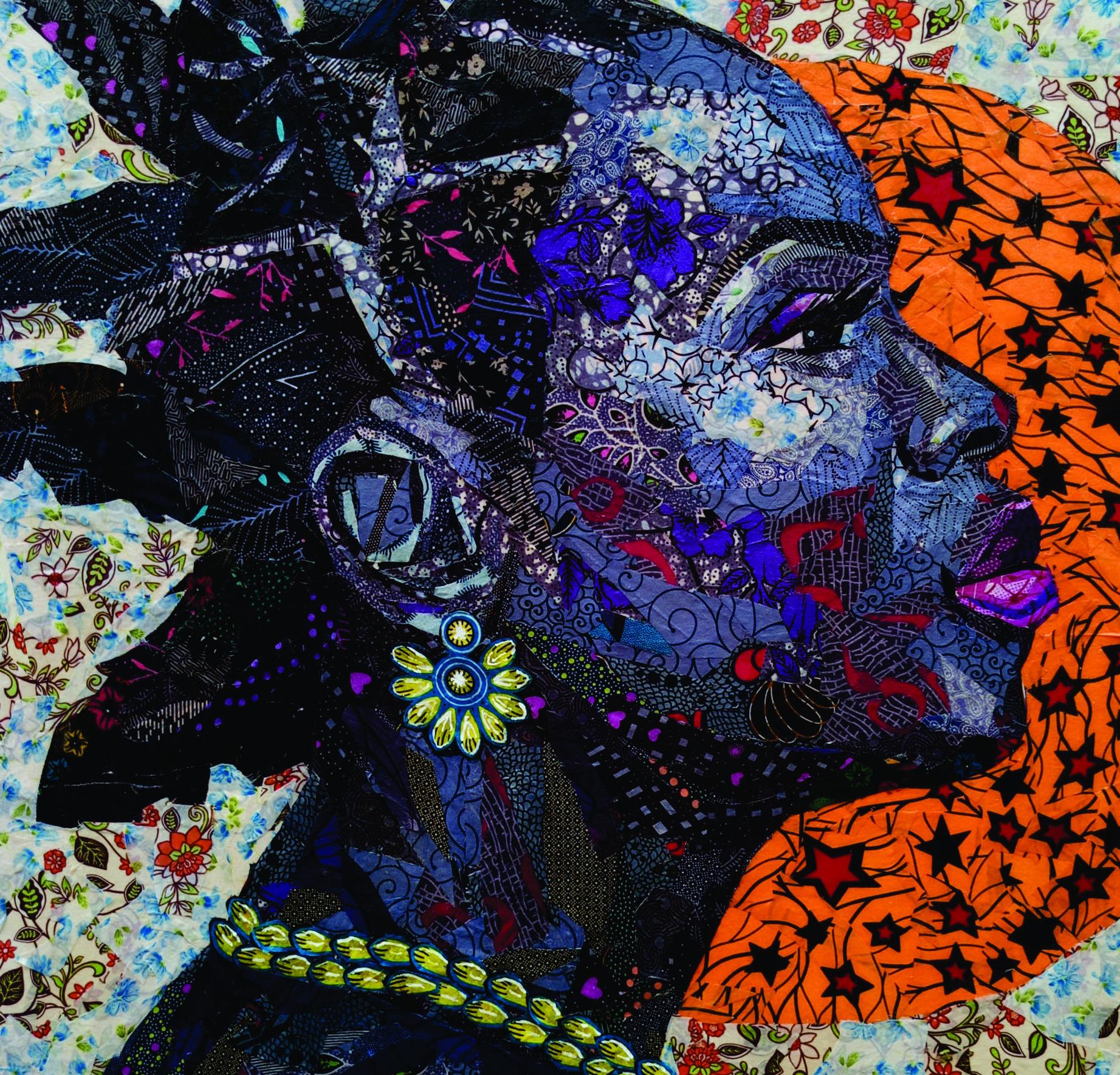 Strahl der Hoffnung -21. Jahrhundert, Zeitgenössisch, Figurativ, Porträt, Frau, Afrikanisch (Schwarz), Figurative Painting, von Agwunwa Theophilus